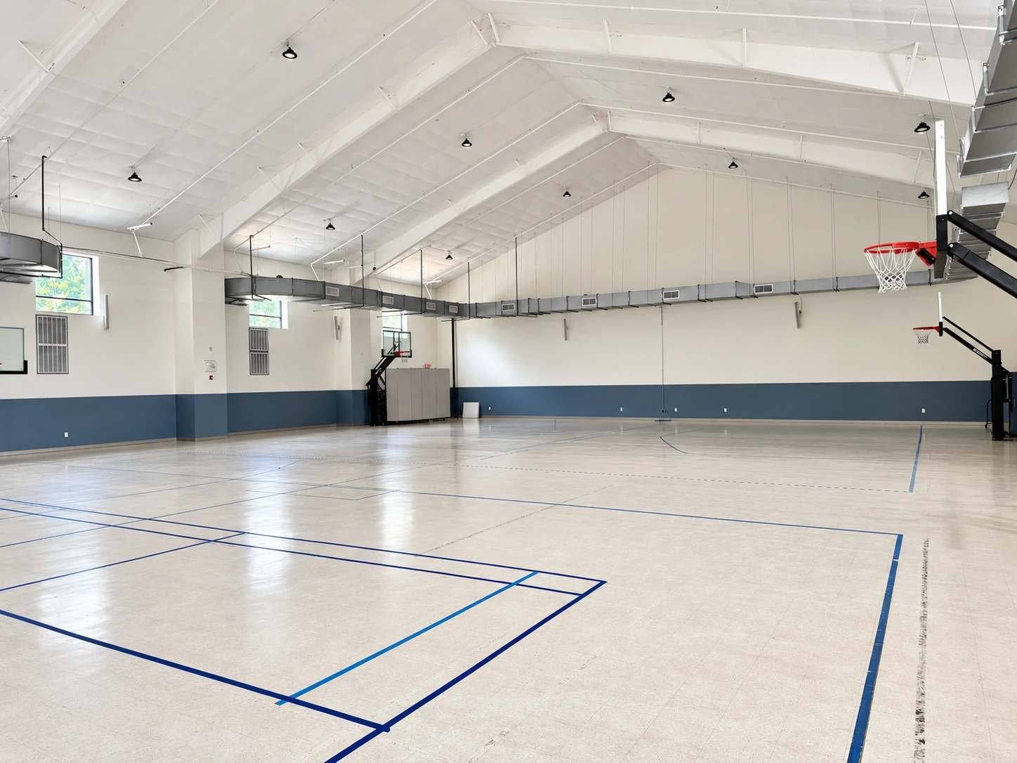 The Al Noor indoor gym